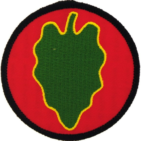 Eagle Emblems PM0418 Patch - Army, 24Th Infantry Division - 3.63 in.