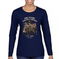 thumbnail image 1 of US Army 250 Years Women's Long Sleeve T-shirt American Military Veteran DD214 Patriotic, 1 of 7