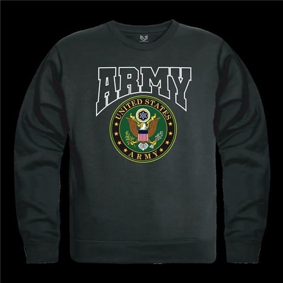 US Army 31 Graphic Crewneck Sweatshirt - Black - Small