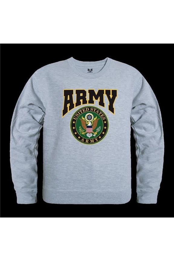US Army 32 Graphic Crewneck Sweatshirt - Heather Grey - Large