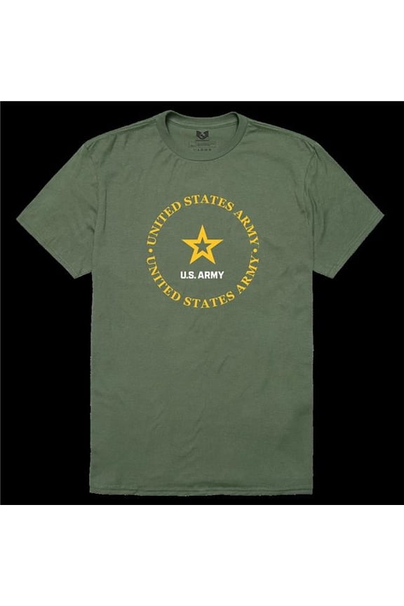 US Army 44 Relaxed Graphic T-Shirt - Olive - Medium