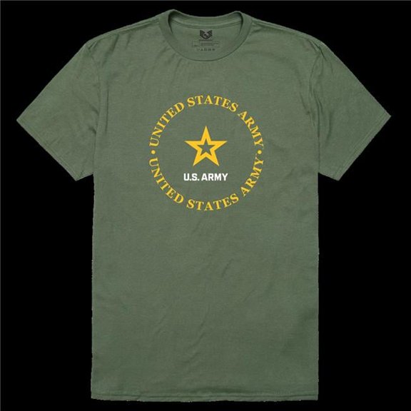 US Army 44 Relaxed Graphic T-Shirt - Olive - Medium