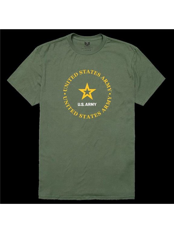 US Army 44 Relaxed Graphic T-Shirt - Olive - Medium