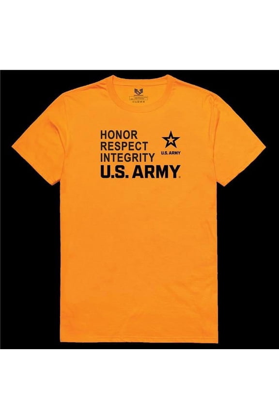 US Army 48 Relaxed Graphic T-Shirt - Gold - Extra Large