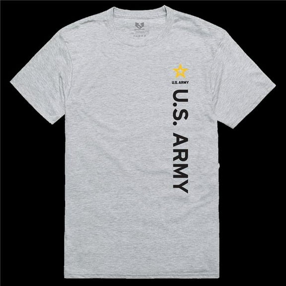 US Army 50 Relaxed Graphic T-Shirt - Heather Grey - Small