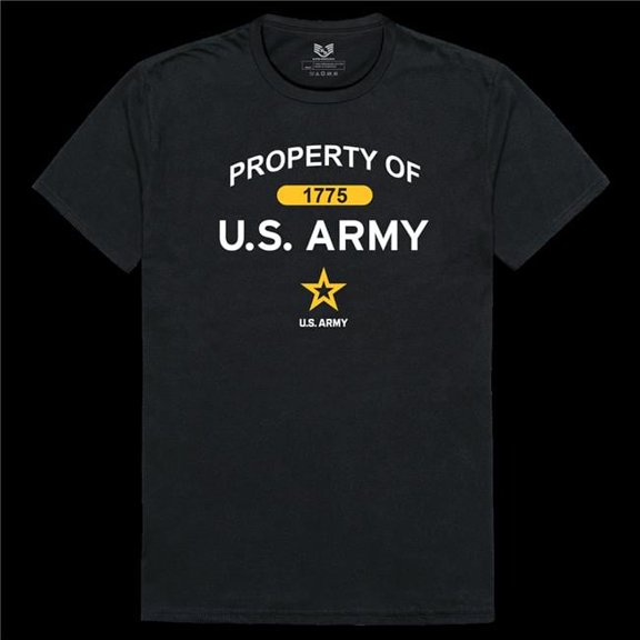 US Army 52 Relaxed Graphic T-Shirt - Black - Small