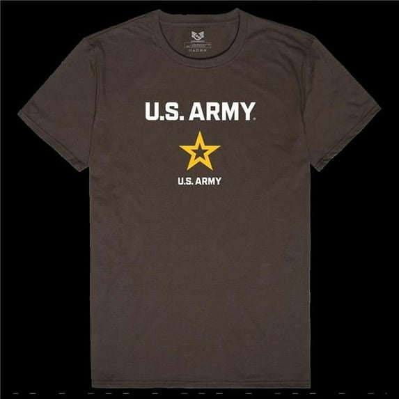 US Army 56 Relaxed Graphic T-Shirt - Brown - Extra Large