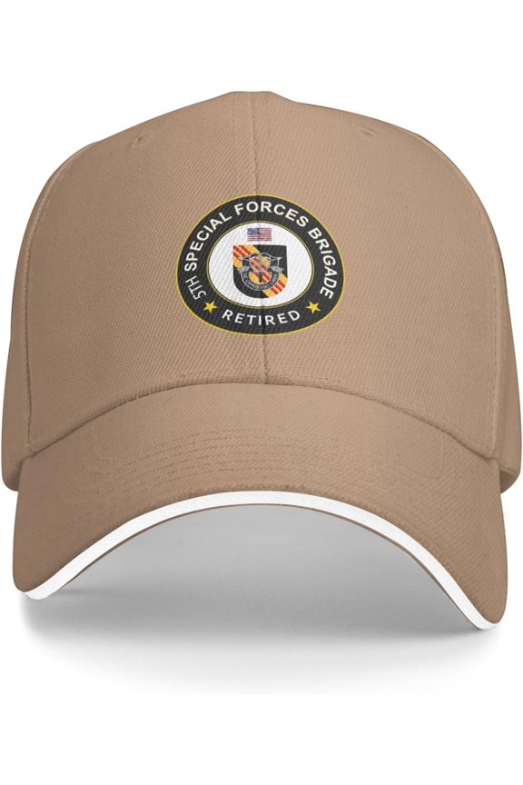 US Army 5th Special Forces Group Retired Baseball Cap Casquette Outdoor Trucker Hats Custom