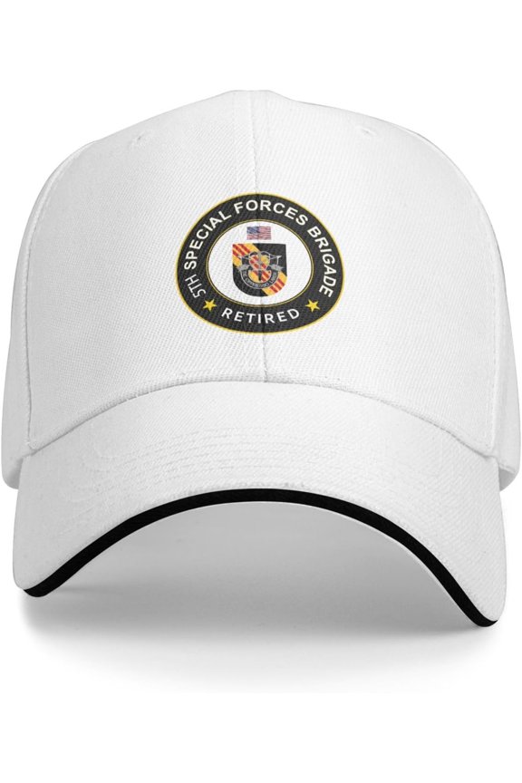 US Army 5th Special Forces Group Retired Baseball Cap Casquette Outdoor Trucker Hats Custom