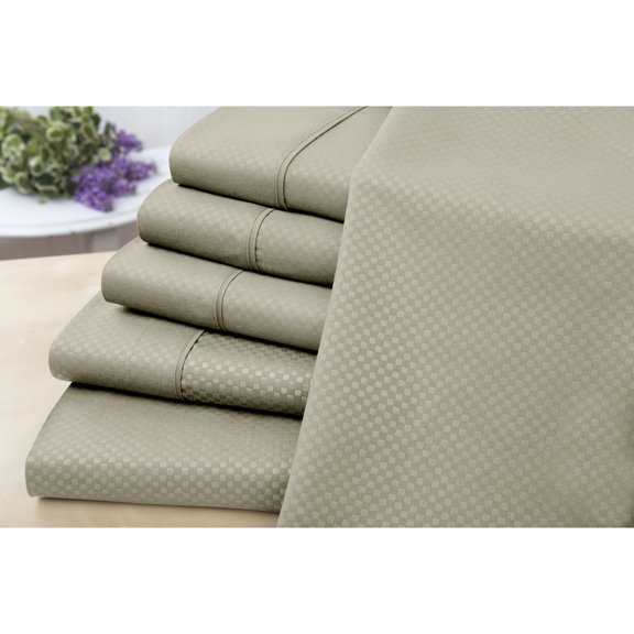 US Army 6 Piece Embossed Check Sheet Set