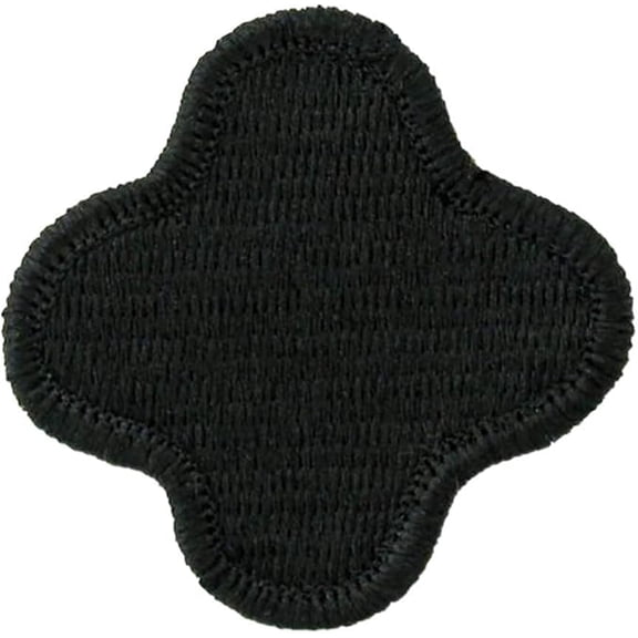 US Army 88th Infantry Division SSI Patch Subdued Black SewOn 21/4"