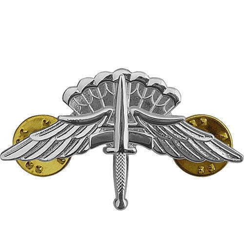 US Army Badge Freefall jump Wings Halo - Regulation size - Official Licensed