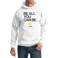 thumbnail image 1 of US Army Be All You Can Be Black Print Pullover Hoodie, XL White, 1 of 2