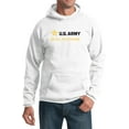 thumbnail image 1 of US Army Be All You Can Be Black and Gold Strip Pullover Hoodie, 4XL White, 1 of 2