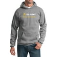 thumbnail image 1 of US Army Be All You Can Be White and Gold Strip Pullover Hoodie, 3XL Athletic Heather, 1 of 2