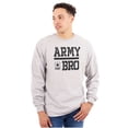 thumbnail image 1 of US Army Bro Military Star Logo Men Big & Tall Long Sleeve Tee Brisco Brands 2X, 1 of 4