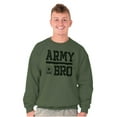 thumbnail image 1 of US Army Bro Military Star Logo Men's Crewneck Sweatshirt Brisco Brands L, 1 of 6