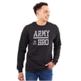 thumbnail image 1 of US Army Bro Military Star Logo Men's Long Sleeve Tee T Shirt Brisco Brands M, 1 of 6