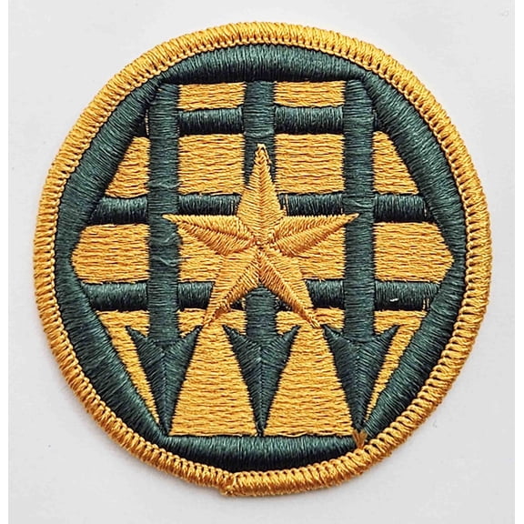 US Army Corrections Command (Sew-On) Service Uniform SSI Patch - Color