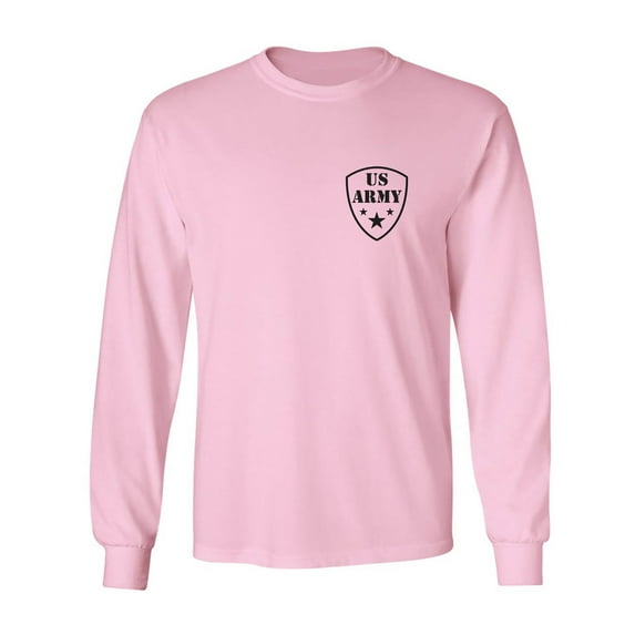 US Army Crest Adult Long Sleeve T-shirt