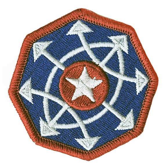 US Army Criminal Investigation Command (Sew-On) ASU Uniform SSI Patch - Color