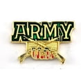 thumbnail image 1 of US Army Crossing Rifles USA Flag Lapel Hat Pin Military PPM805 (1 pin), 1 of 1