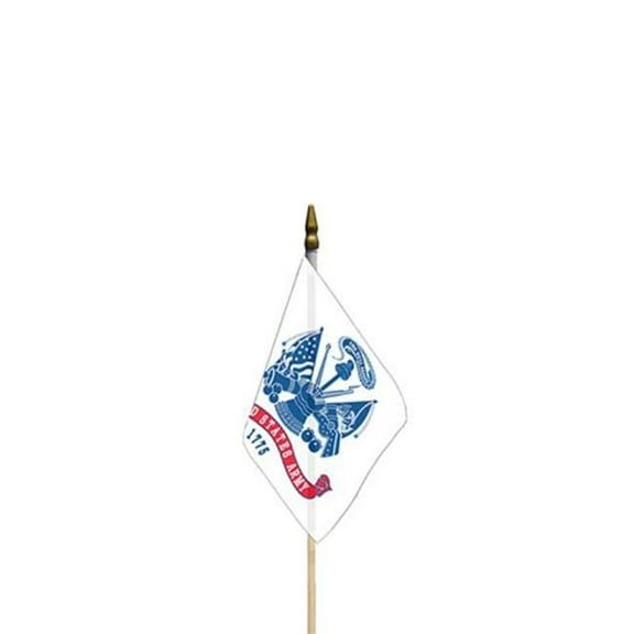 US Army Desk Flag With Stand