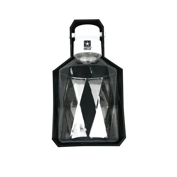 US Army Dog Water Bottle - Black