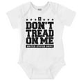 thumbnail image 1 of US Army Gadsden Flag Slogan Saying Romper Boys or Girls Infant Baby Brisco Brands NB, 1 of 1