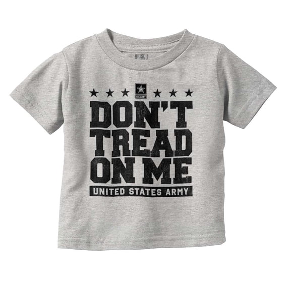US Army Gadsden Flag Slogan Saying Toddler Boy Girl T Shirt Infant Toddler Brisco Brands 3T