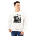 thumbnail image 1 of US Army Gadsden Flag Slogan Saying Unisex Plus Fleece Graphic Sweatshirt Brisco Brands 4X, 1 of 5