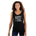 thumbnail image 1 of US Army Girl Military Star Logo Womens Plus Size Graphic Tank Top Brisco Brands 2X, 1 of 5