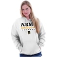 thumbnail image 1 of US Army Girlfriend Military Logo Hoodie Sweatshirt Women Brisco Brands S, 1 of 6