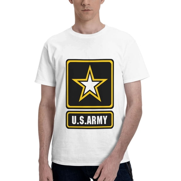 US Army Graphic Printed Tee Shirts Short Sleeve Shirts Tops for Men Women XXL