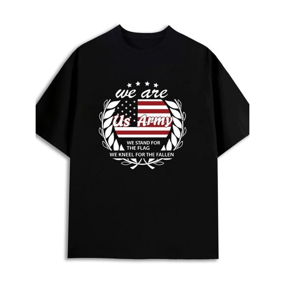 US Army Honor 180G 100% Cotton 180G 100% Cotton mens elegant gifts 2025 black Original Unisex Shirt Printed tshirts Trendy Unisex Shirt Cotton tshirts new years gifts