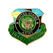 US Army Insignia Iraqi Freedom Lapel Hat Pin Gift Military PPM715 1 pin
