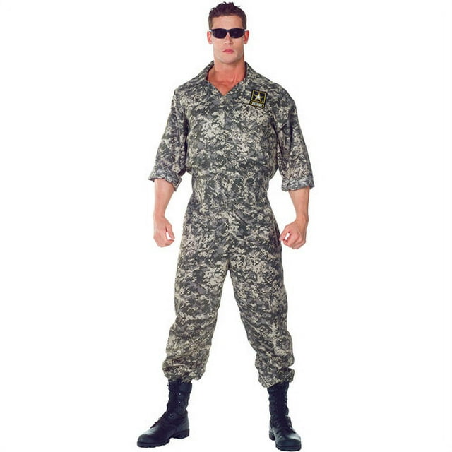 US Army Jumpsuit Adult Halloween Costume - Walmart.com