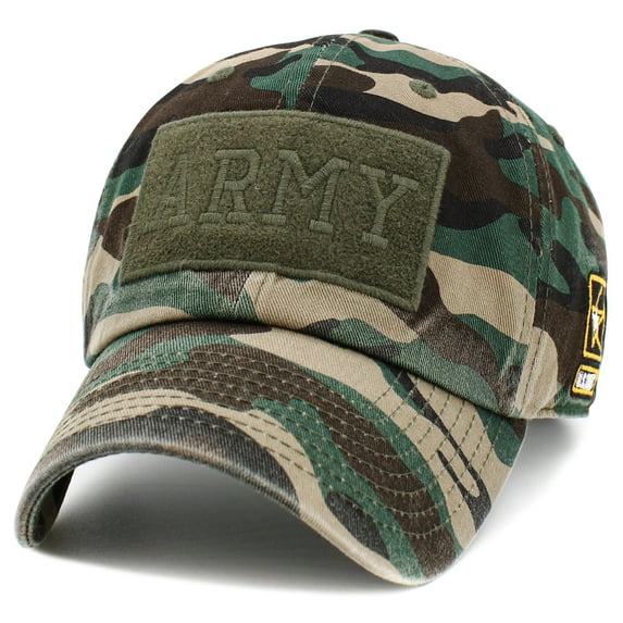 US Army Licensed Patch Baseball Cap Hat Military Adjustable