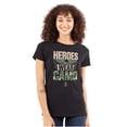 thumbnail image 1 of US Army Logo Heroes Wear Camo Eagle Women's T Shirt Ladies Tee Brisco Brands S, 1 of 4
