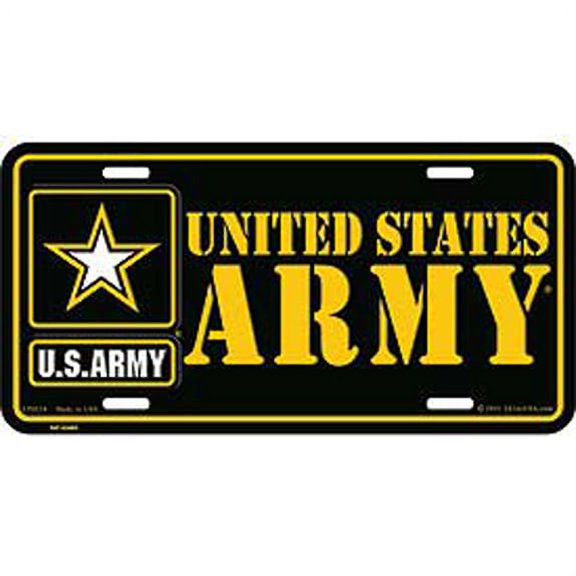 US Army Logo License Plate