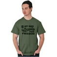 thumbnail image 1 of US Army Logo My Bro Defending Freedom Men's Graphic T Shirt Tees Brisco Brands S, 1 of 6