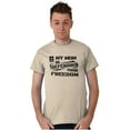 thumbnail image 1 of US Army Logo My Mom Defending Freedom Unisex Plus Size Graphic Tee Brisco Brands 3X, 1 of 5