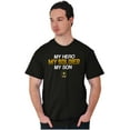 thumbnail image 1 of US Army Logo My Son Hero Soldier Men's Graphic T Shirt Tees Brisco Brands S, 1 of 4