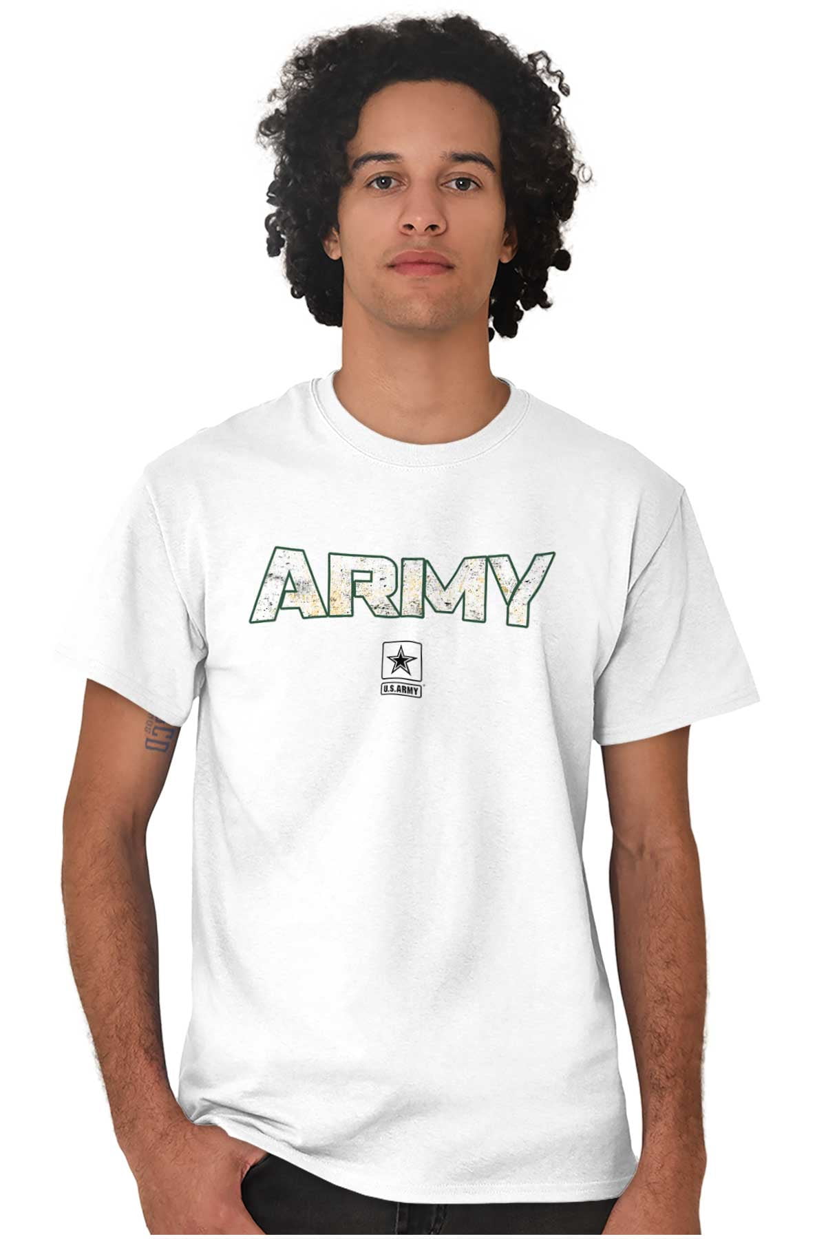 US Army Logo PT Military Training Men's Graphic T Shirt Tees Brisco ...