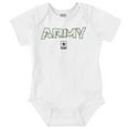 thumbnail image 1 of US Army Logo PT Military Training Romper Boys or Girls Infant Baby Brisco Brands 18M, 1 of 7