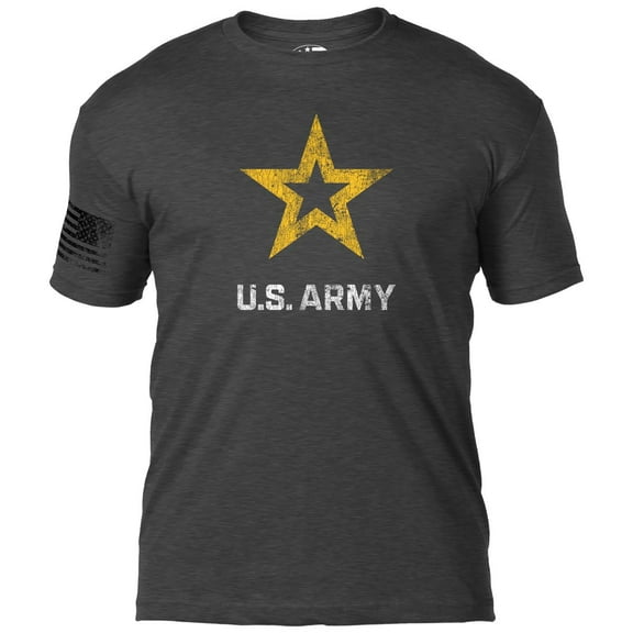US Army Logo by 7.62 Design Men's Graphic Tee-Shirt, Large