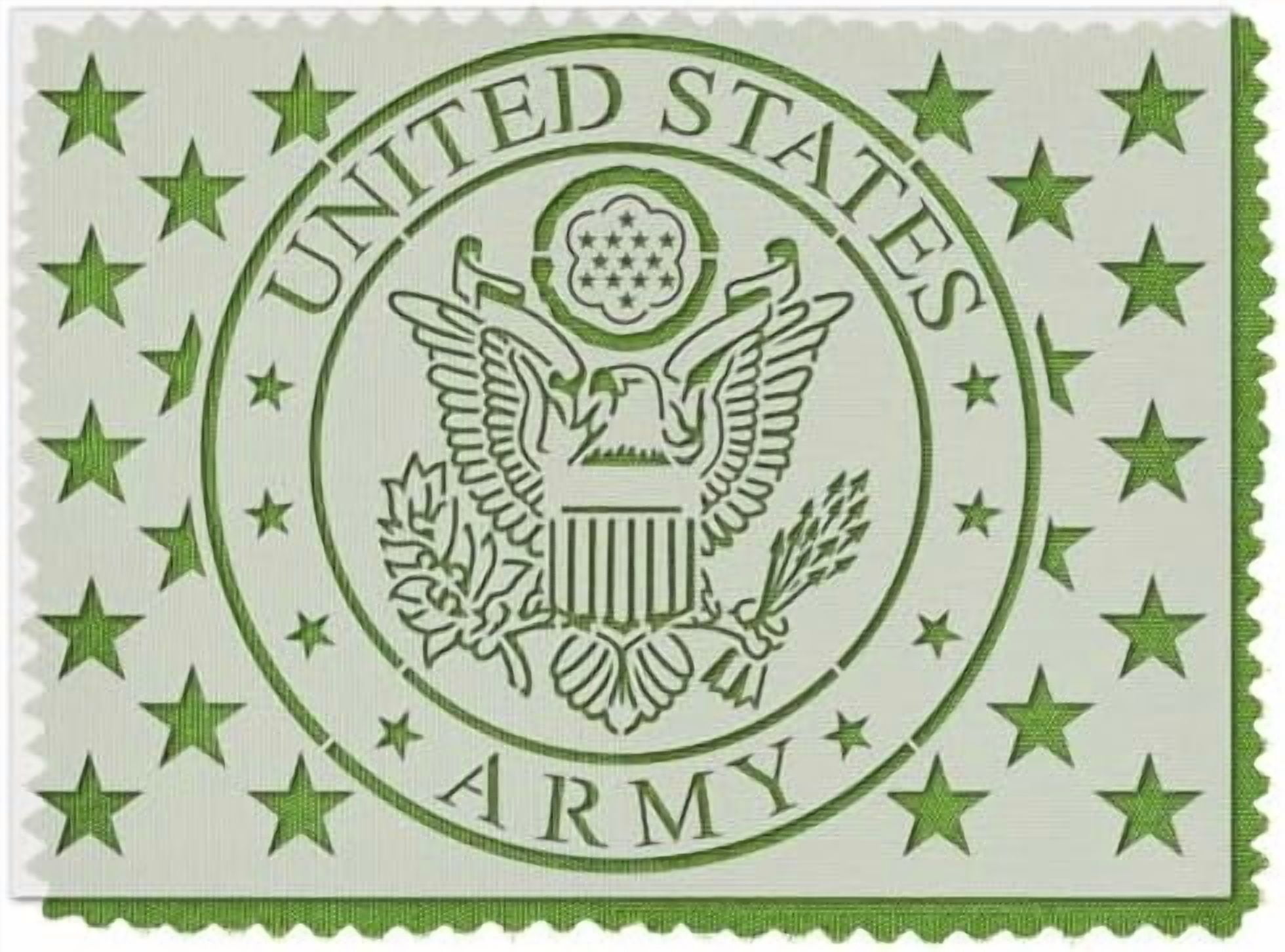 Stencil Stop Wyoming Buffalo Flag Stencil - 18x13.17 Inch, 14 Mil Mylar Plastic Reusable Stencil For Painting & Crafts