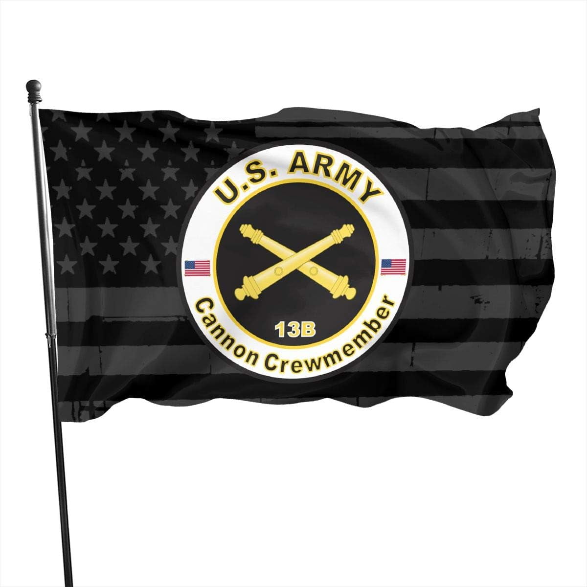 US Army MOS 13B Cannon Crewmember Flag Outdoor Flags Banner Breeze Flag ...