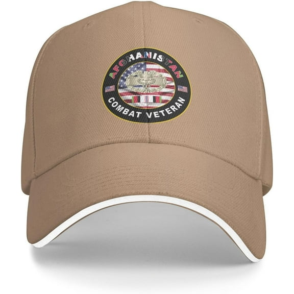 US Army Medic Afghanistan Combat Veteran Baseball Cap Outdoor Trucker Hats Adjustable Custom