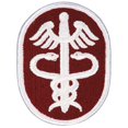 thumbnail image 1 of US Army Medical Command Patch Color, 1 of 2